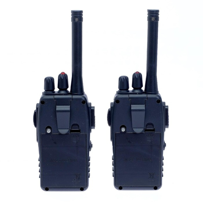 Набор раций &laquo;Шпионы&raquo;, дальность до 200 метров, без шума, работают от аккумулятора