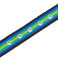 Ошейник четырехслойный, 50 х 3 см, разноцветный