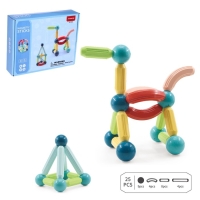 Конструктор магнитный для малышей &laquo;Магические палочки&raquo;, 25 деталей