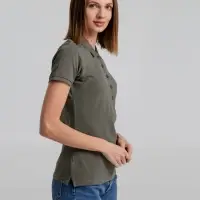 Рубашка поло женская Neptune темно-серая, размер M