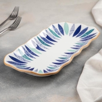 Блюдо керамическое прямоугольное &laquo;Мэнси, 32&times;15,5 см