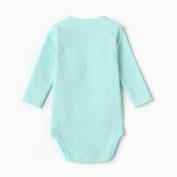 Боди детский, цвет мята, рост 62 см
