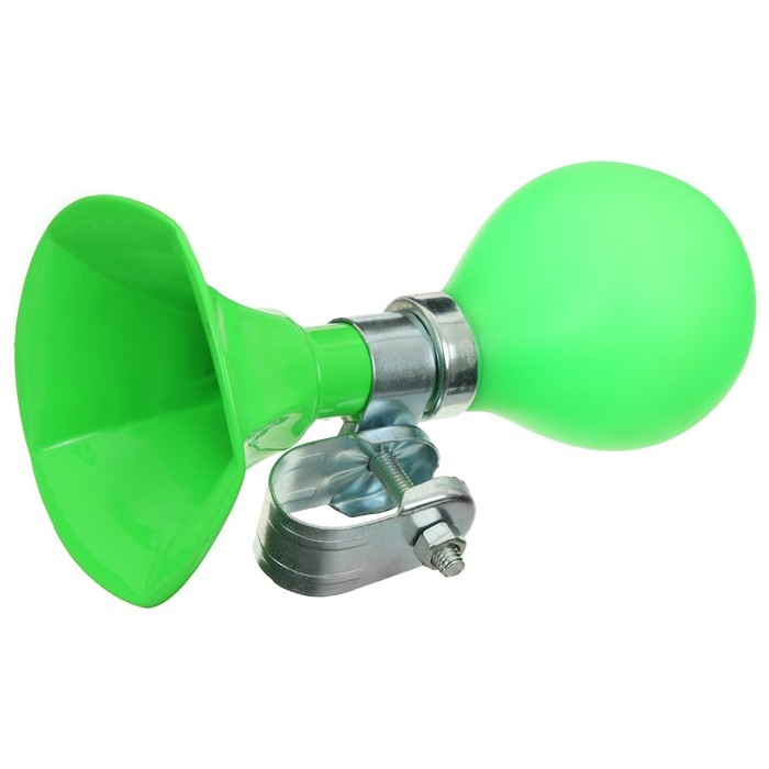 Клаксон GRAFFITI, стальной, цвет зелёный Клаксон GRAFFITI, стальной, цвет зелёный