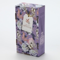 Диффузор ароматический палочки, ароматизатор для дома 50 мл. &laquo;Аромадиффузор: Живи мечтой&raquo;, аромат лаванда, 10,2 х 19,6 х 5,2 см.