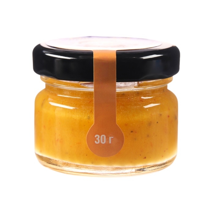 Новый год. Медовый мусс с облепихой "Счастливого Нового года", 30г