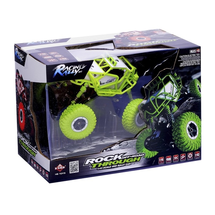 Машина радиоуправляемая &laquo;Джип-триал&raquo;, полный привод, 4WD, работает от аккумулятора