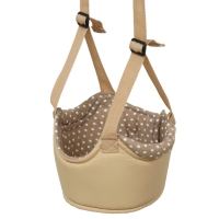 Вожжи № 3, Широкие, Горох, цвет коричневый Вожжи № 3, Широкие, Горох, цвет коричневый