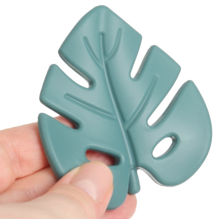 Прорезыватель силиконовый «Тропики», цвет зеленый, Mum&Baby Прорезыватель силиконовый «Тропики», цвет зеленый, Mum&Baby