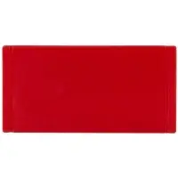 Лейбл из ПВХ Dzeta, S, красный Лейбл из ПВХ Dzeta, S, красный