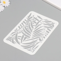 Трафарет пластиковый "Листья пальмы", 16х24 см Трафарет пластиковый "Листья пальмы", 16х24 см