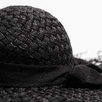 Шляпа женская MINAKU "Summer mood", размер 56-58, цвет черный Шляпа женская MINAKU "Summer mood", размер 56-58, цвет черный