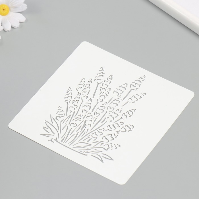 Трафарет "Лаванда" 15х15