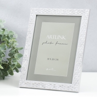 Фоторамка пластик "Stella" 15x20 см, серебро Фоторамка пластик "Stella" 15x20 см, серебро