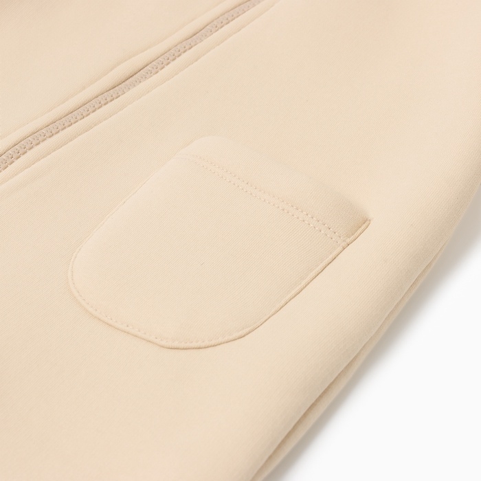 Комбинезон детский MINAKU "Nature", цвет бежевый, рост 62-68 см