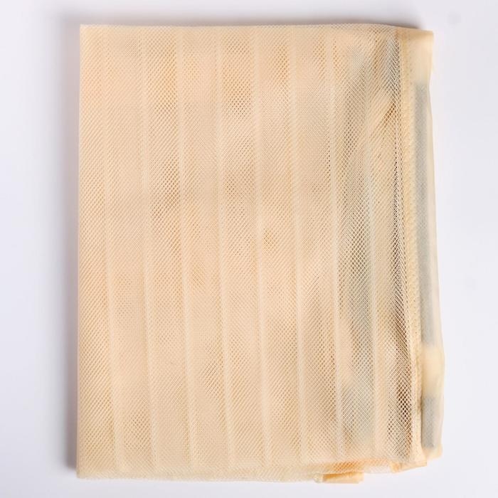 Сетка антимоскитная для дверей, 100 &times; 210 см, на магнитах, цвет бежевый