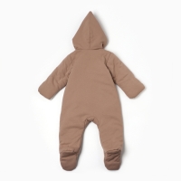 Комбинезон-трансформер, цвет шоколадный, рост 74