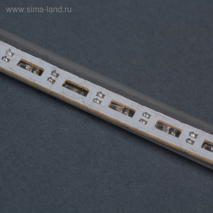 Гирлянда &laquo;Сосульки&raquo; 2.4 &times; 0.2 м, IP44, прозрачная нить, 96 LED, свечение белое с эффектом стекания, 12 В