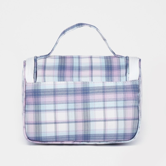 Косметичка на молнии, цвет розовый/голубой Косметичка на молнии, цвет розовый/голубой