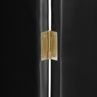 Ширма тканевая "Оксфорд" черный 250х160 см Ширма тканевая "Оксфорд" черный 250х160 см