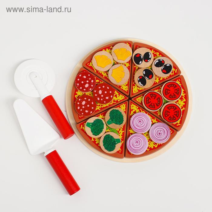 Игровой набор «Пицца» 21,5х21,5х5,2 см Игровой набор «Пицца» 21,5х21,5х5,2 см