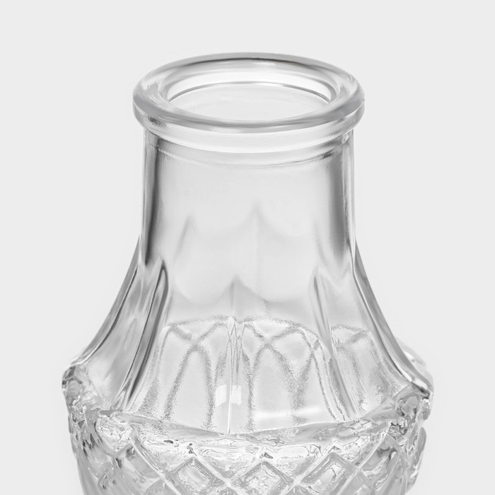 Набор баночек стеклянных для специй с пробковой крышкой Доляна &laquo;Пафе&raquo;, 50 мл, 5&times;8,4 см, 12 шт