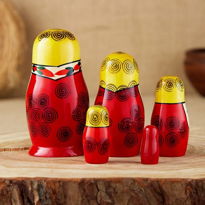 Матрёшка Матрёшка "Семёновская", 5-и кукольная