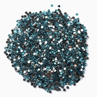 Стразы для творчества холодной фиксации бирюзаовые, d = 3 мм, 70 гр Стразы для творчества холодной фиксации бирюзаовые, d = 3 мм, 70 гр