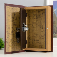 Сейф шкатулка книга "Россия" тиснение 21х13х5 см Сейф шкатулка книга "Россия" тиснение 21х13х5 см