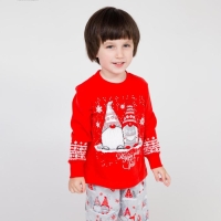 Пижама детская, цвет красный, рост 98 см Пижама детская, цвет красный, рост 98 см