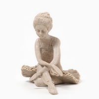 Статуэтка полистоун &laquo;Балерина&raquo; белый 31 х 17,5 х 21,5 см