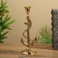 Подсвечник "Морской" 22 см, латунь Подсвечник "Морской" 22 см, латунь