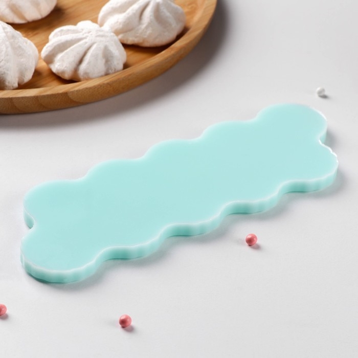 Силиконовый молд &laquo;Монетки-пожелания&raquo;, d=3 см, цвет бирюзовый