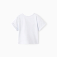 Футболка детская MINAKU: Basic Line BABY, цвет белый, рост 74-80