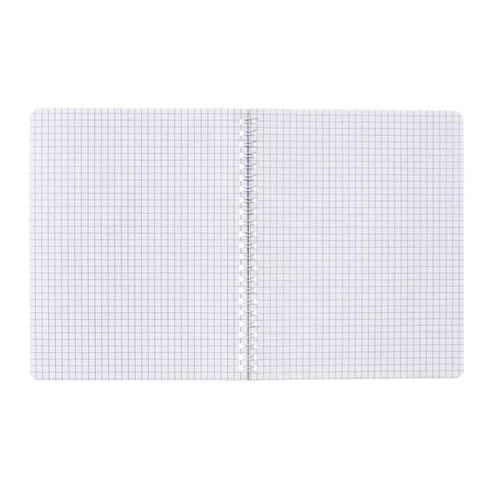 Тетрадь 48 листов в клетку, на гребне Тетрадь 48 листов в клетку, на гребне "Следуй за белым кроликом", обложка мелованный картон, блок 65 г/м2, МИКС