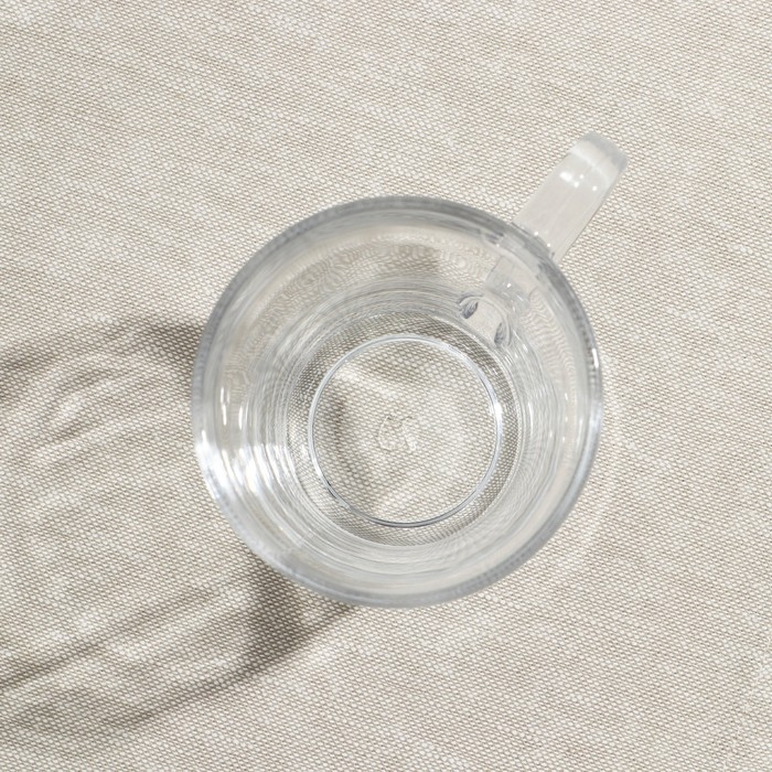 Набор кружек стеклянный &laquo;Крома&raquo;, 260 мл, 2 шт