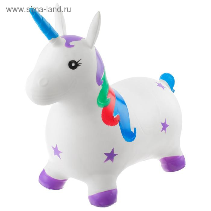 Попрыгун ZABIAKA «Единорожка», 62х26х49 см, 1300 г, цвет МИКС Попрыгун ZABIAKA «Единорожка», 62х26х49 см, 1300 г, цвет МИКС