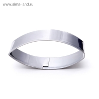 Набор форм для печенья Доляна &laquo;Лепестки лилии&raquo;, 4 шт, цвет серебристый