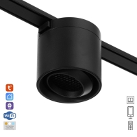 Светильник трековый ULTRA "Бочонок B" LED 6Вт 3000K-5700К CRI90 черный 8х8х7,5см Светильник трековый ULTRA "Бочонок B" LED 6Вт 3000K-5700К CRI90 черный 8х8х7,5см