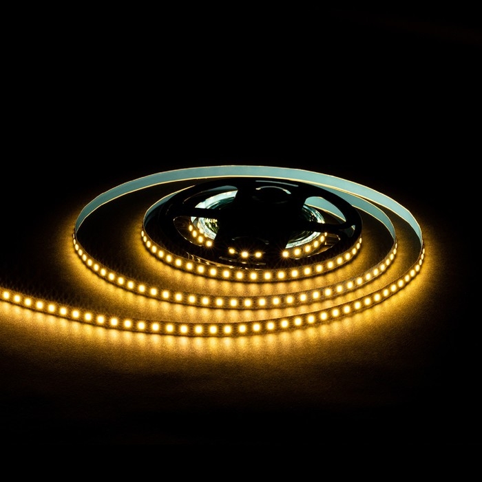 Светодиодная лента Apeyron 12В, SMD2835, 5 м, IP20, 9.6Вт/м, 120 LED/м, 3000К Светодиодная лента Apeyron 12В, SMD2835, 5 м, IP20, 9.6Вт/м, 120 LED/м, 3000К
