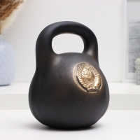 Копилка "Гиря с гербом СССР" 15х15х18см Копилка "Гиря с гербом СССР" 15х15х18см