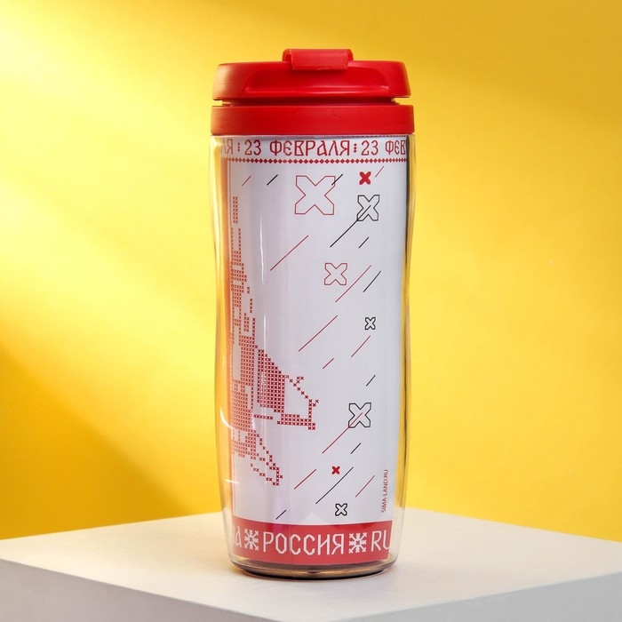 Термостакан со вставкой &laquo;Воин&raquo;, 350 мл