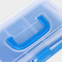 Органайзер для хранения, 3 отделения, 27&times;17&times;13 см, цвет МИКС