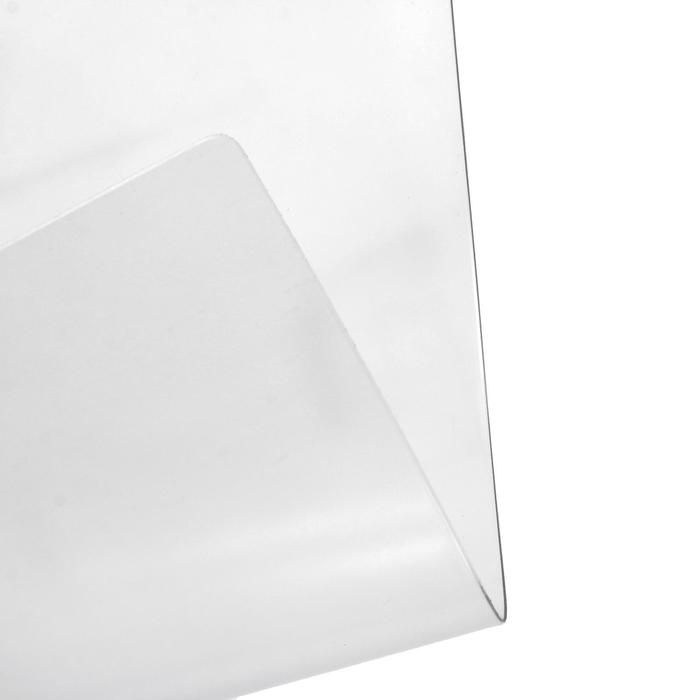 Накладка на стол офисная 48 х 65 см, Calligrata, прозрачная, матовая