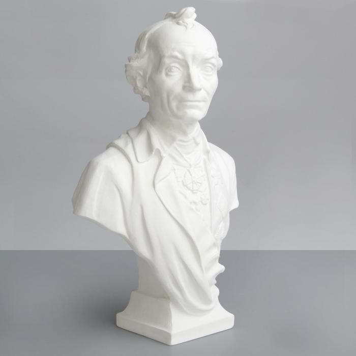 Гипсовая фигура известные люди: Бюст Суворова, 18 х 9,5 х 29 см Гипсовая фигура известные люди: Бюст Суворова, 18 х 9,5 х 29 см