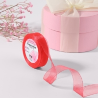 Лента капроновая, 20 мм, 20 &plusmn; 1 м, цвет коралловый №183