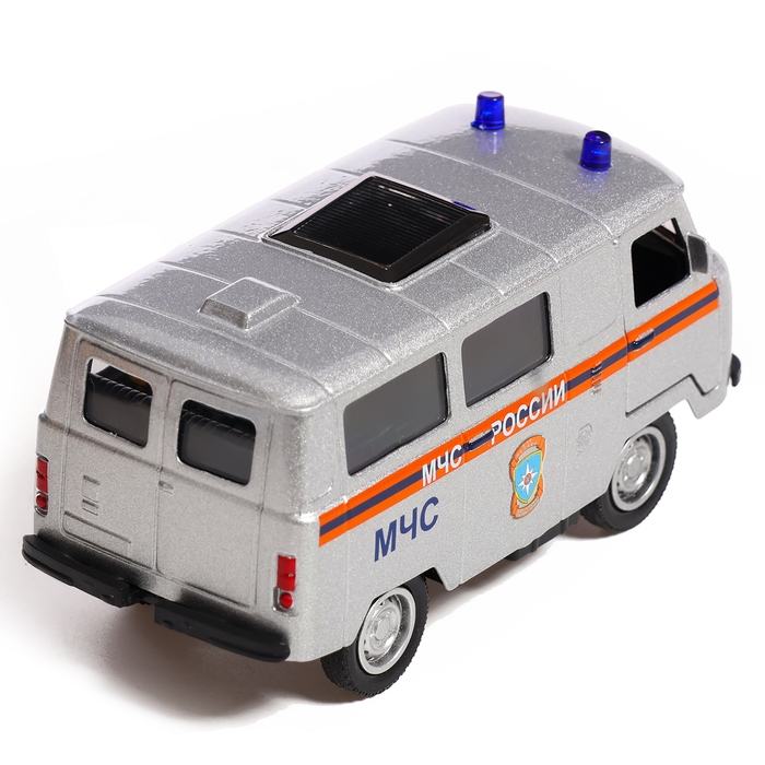 Машина металлическая &laquo;УАЗ 3962. Спецтехника&raquo;, инерция, 1;32, световые и звуковые эффекты, цвет МИКС