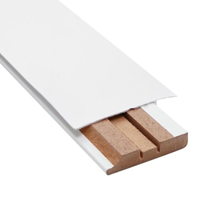 Плинтус скрытый SK 60 мм белый 2,4 м Плинтус скрытый SK 60 мм белый 2,4 м