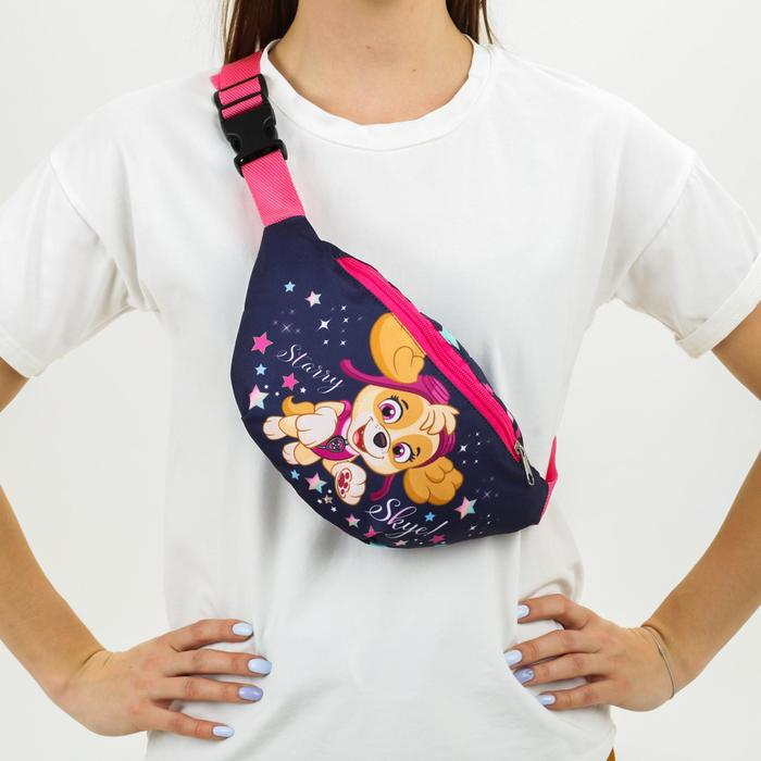 Сумка поясная детская, 25х6х13 см, Щенячий патруль Сумка поясная детская, 25х6х13 см, Щенячий патруль