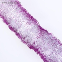 Мишура "Искорка" цветные кончики, d-9 см 200 см, микс Мишура "Искорка" цветные кончики, d-9 см 200 см, микс