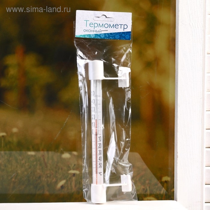 Термометр оконный Т-5 "Липучка" (t -50 + 50 С) в пакете